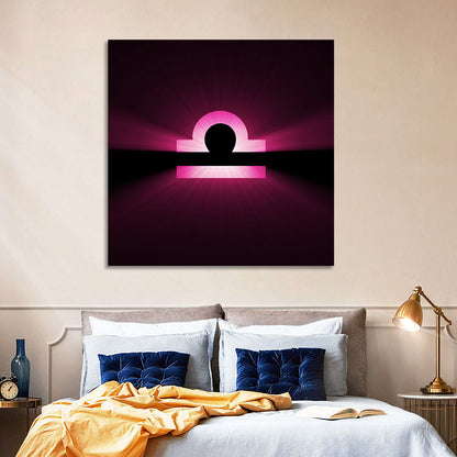 Libra Symbol Wall Art