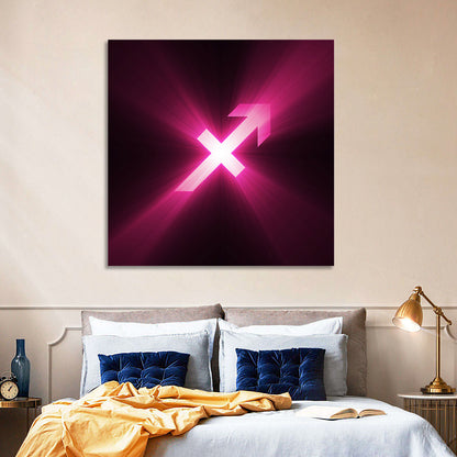 Sagittarius Symbol Wall Art