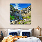 Svartifoss Basalt Falls Wall Art