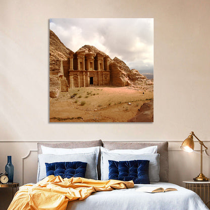 Petra Monastery Wall Art