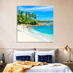 Sri Lanka Tropical Beach Wall Art