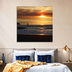 Oregon Sea Stack Sunset Wall Art
