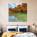 Frio River at Garner State Park Wall Art