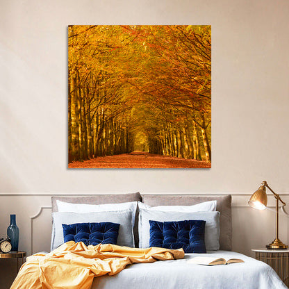 Forest Beech Trees Wall Art