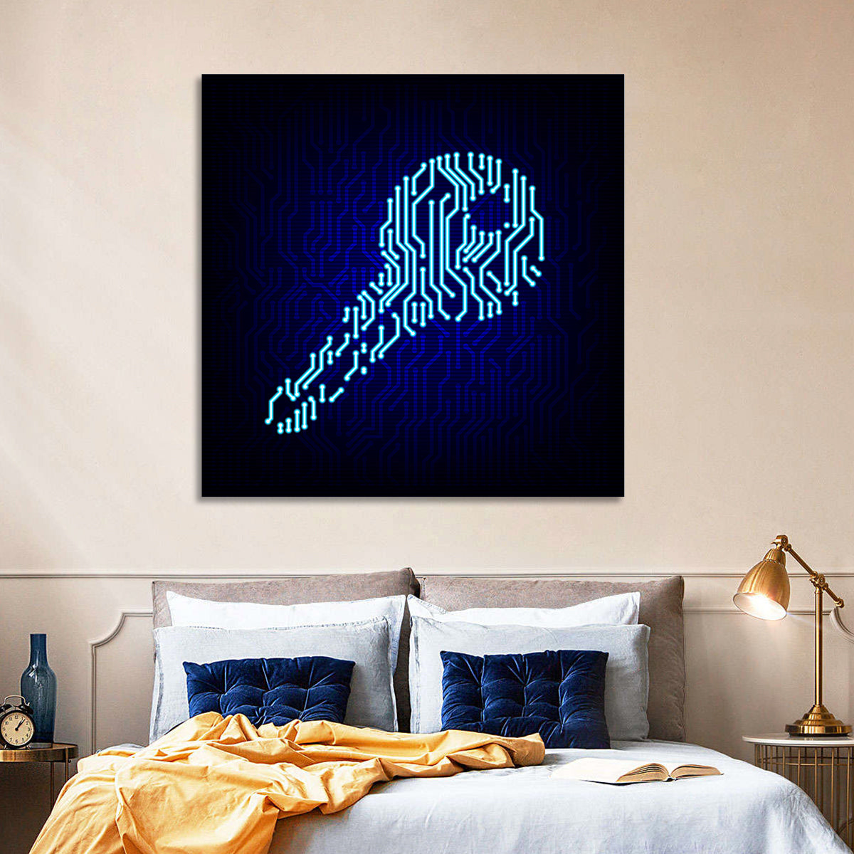 Digital Key Concept Wall Art