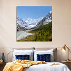 Akkem Lake Reflection Wall Art