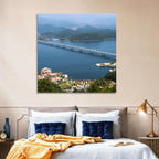 Qiandao Lake Bridge View Wall Art