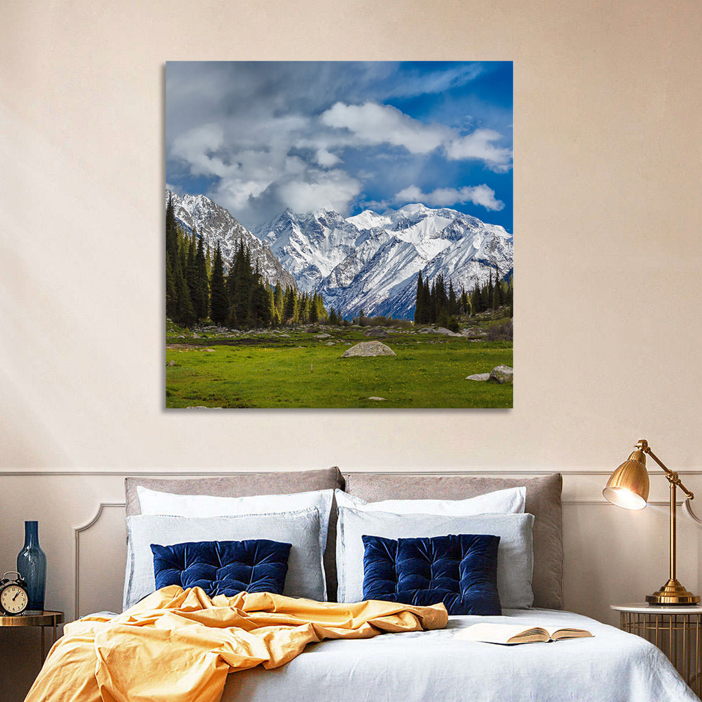 Ala Archa Meadow and Peaks Wall Art