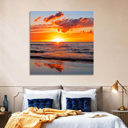 Baltic Sea Sunset Wall Art