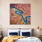Serpentine Autumn Road Wall Art