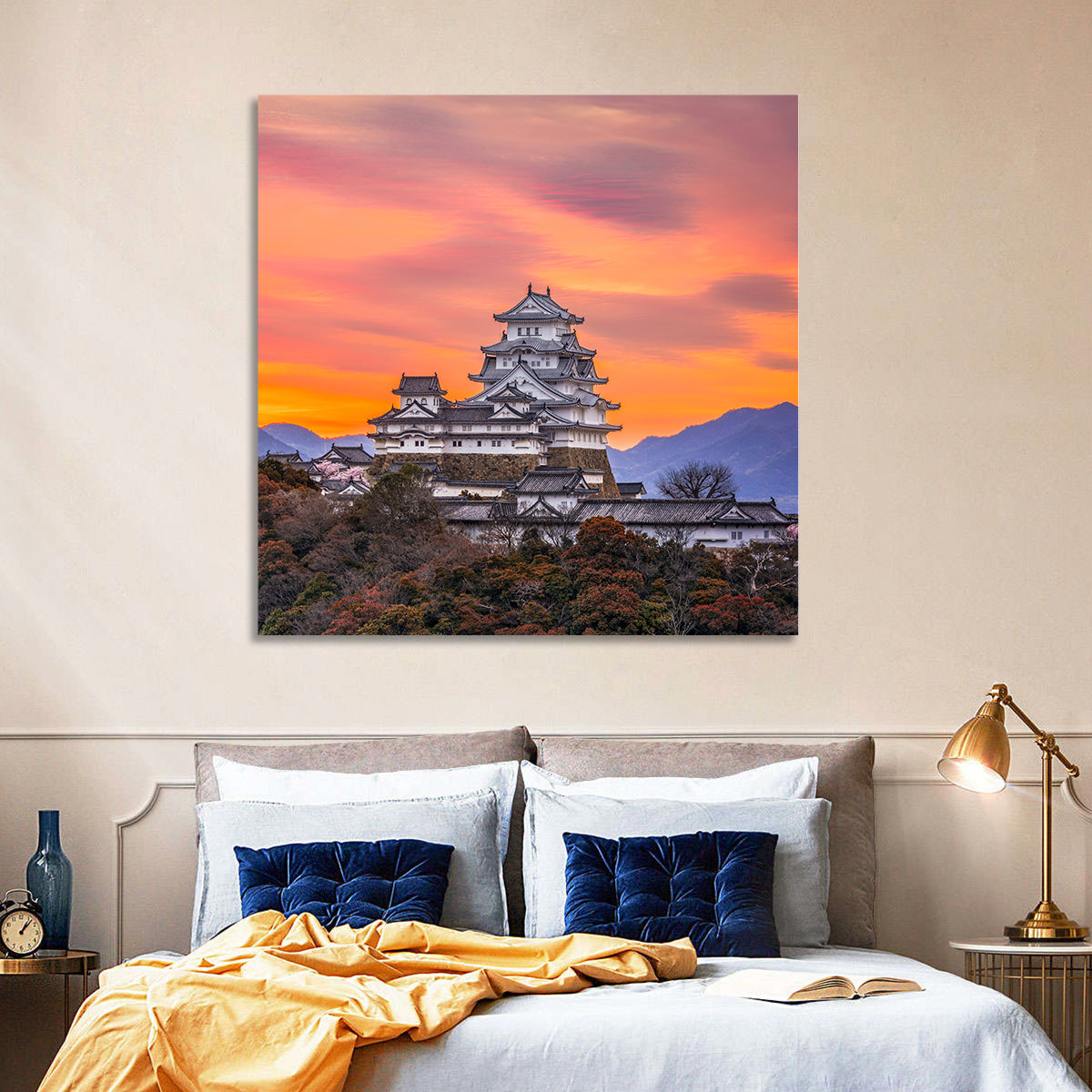 Himeji Castle Wall Art