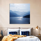 Xinjiang Lakeshore Serenity Wall Art