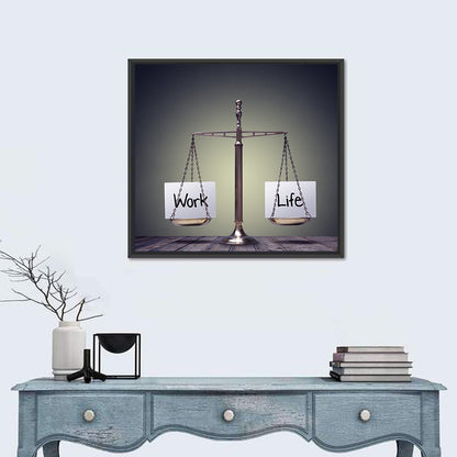 Work Life Balance Wall Art