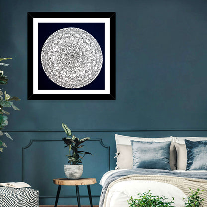 Ornamental Mandala Wall Art
