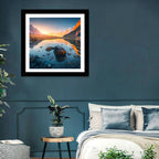 Himalayan Lake Reflections Wall Art