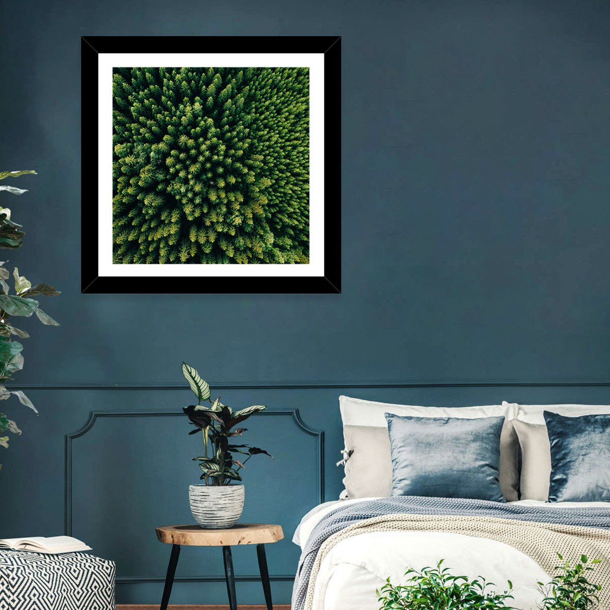 Forest Aerial Pattern Wall Art