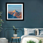 Ještěd Summit at Golden Hour Wall Art