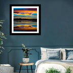 Colorado River Dusk Reflection Wall Art