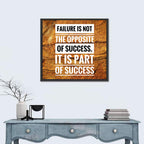 Failure Is Part of Success, Rock Texture Wall Art