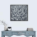 Snow Covered Pine Forest Wall Art
