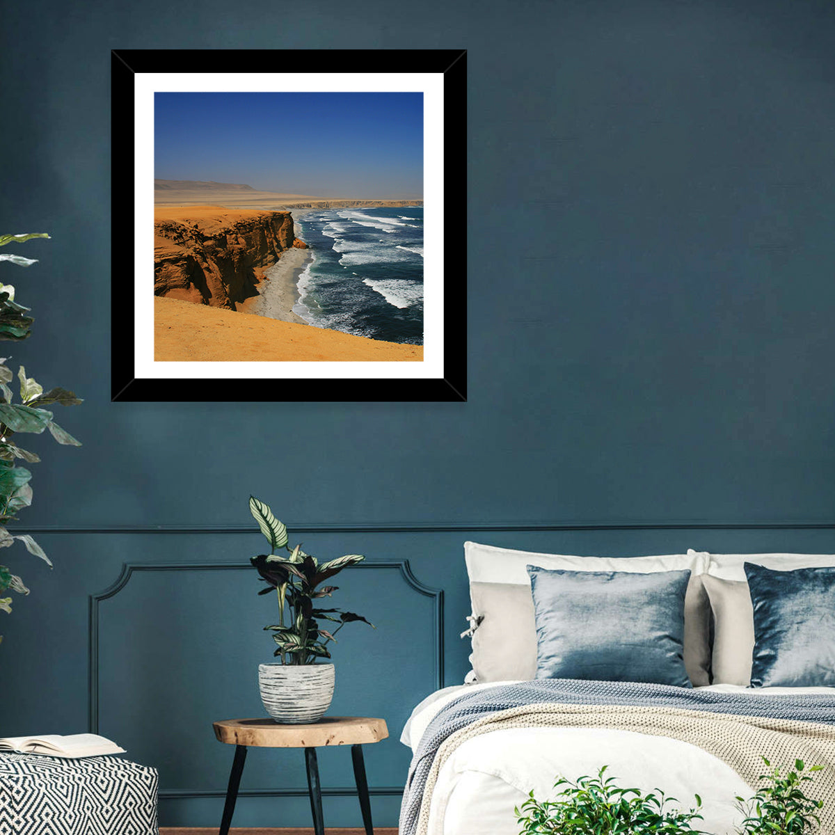 Peru Red Beach Wall Art