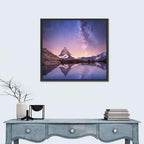 Matterhorn Starry Reflection Wall Art
