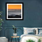 Rarau Mountains Sunrise Wall Art