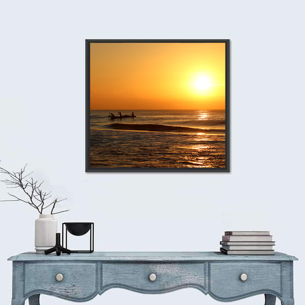 Puri Beach Sunrise Wall Art