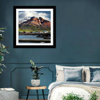 East Fjords Harbor Village Wall Art