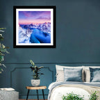 Flakstadpollen Fjord at Sunset Wall Art