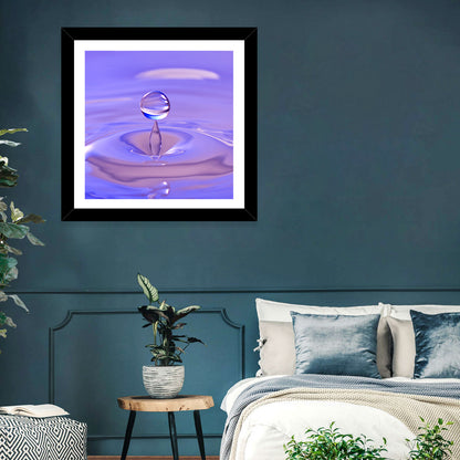 Droplet Splash Wall Art