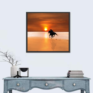 Horse Galloping Wall Art