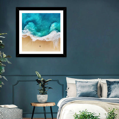 Turquoise Beach Coast Wall Art