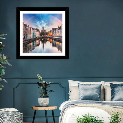 Bruges Canal Wall Art