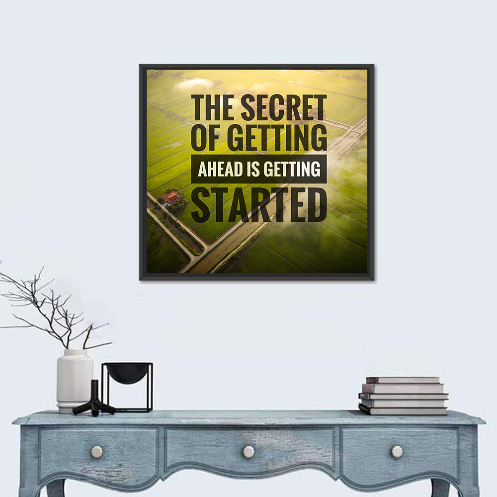 Getting Started Sunlit Farmland Wall Art