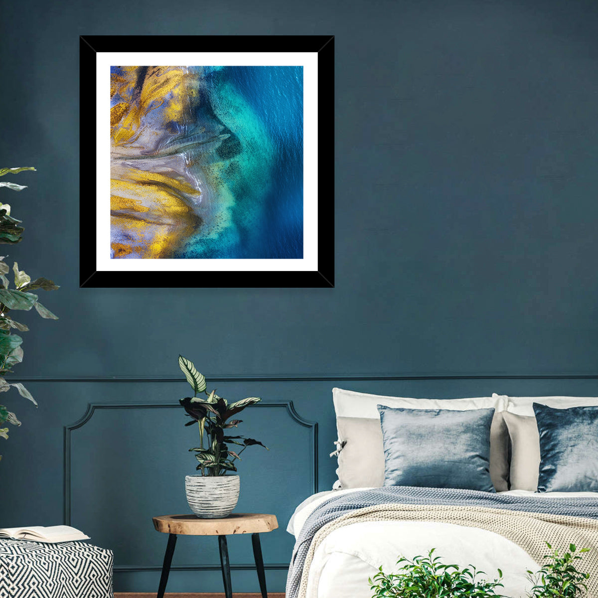 Abstract Beach Wall Art