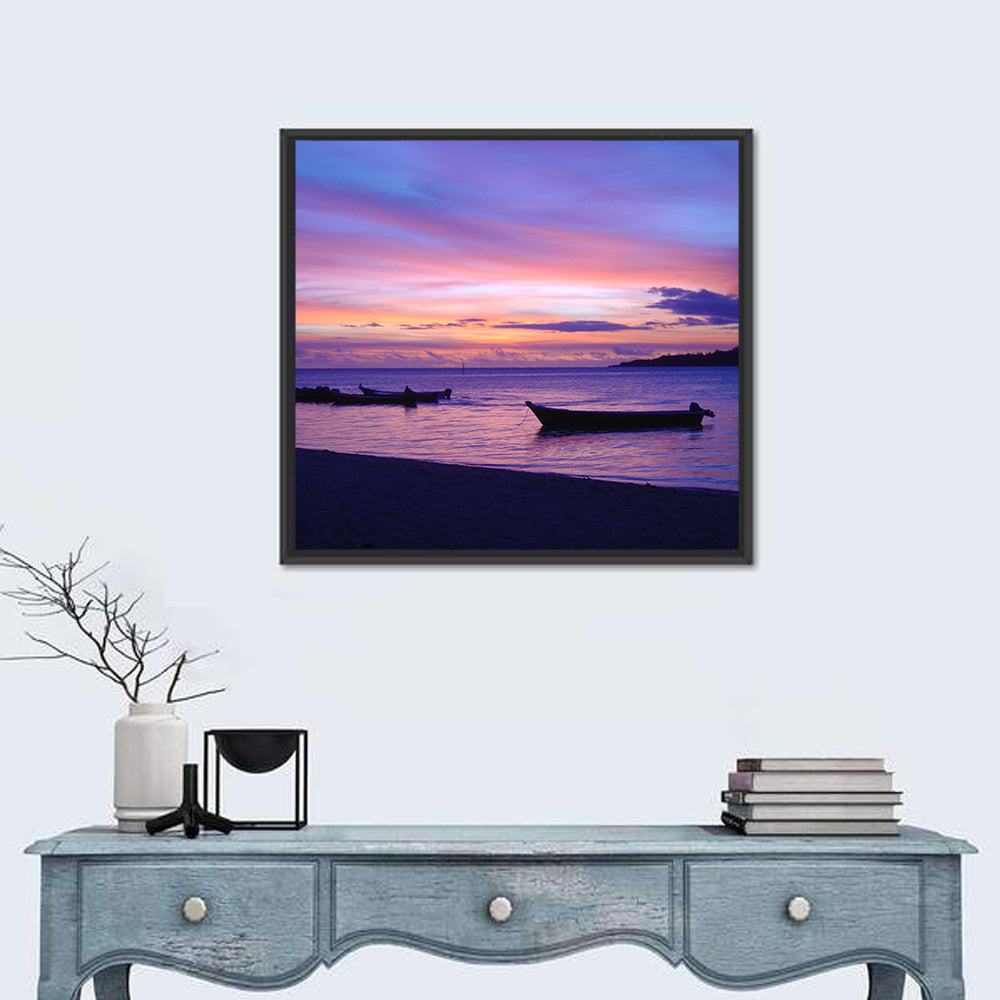 Malolo Island Sunset Wall Art