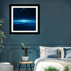Digital Data Waves Wall Art