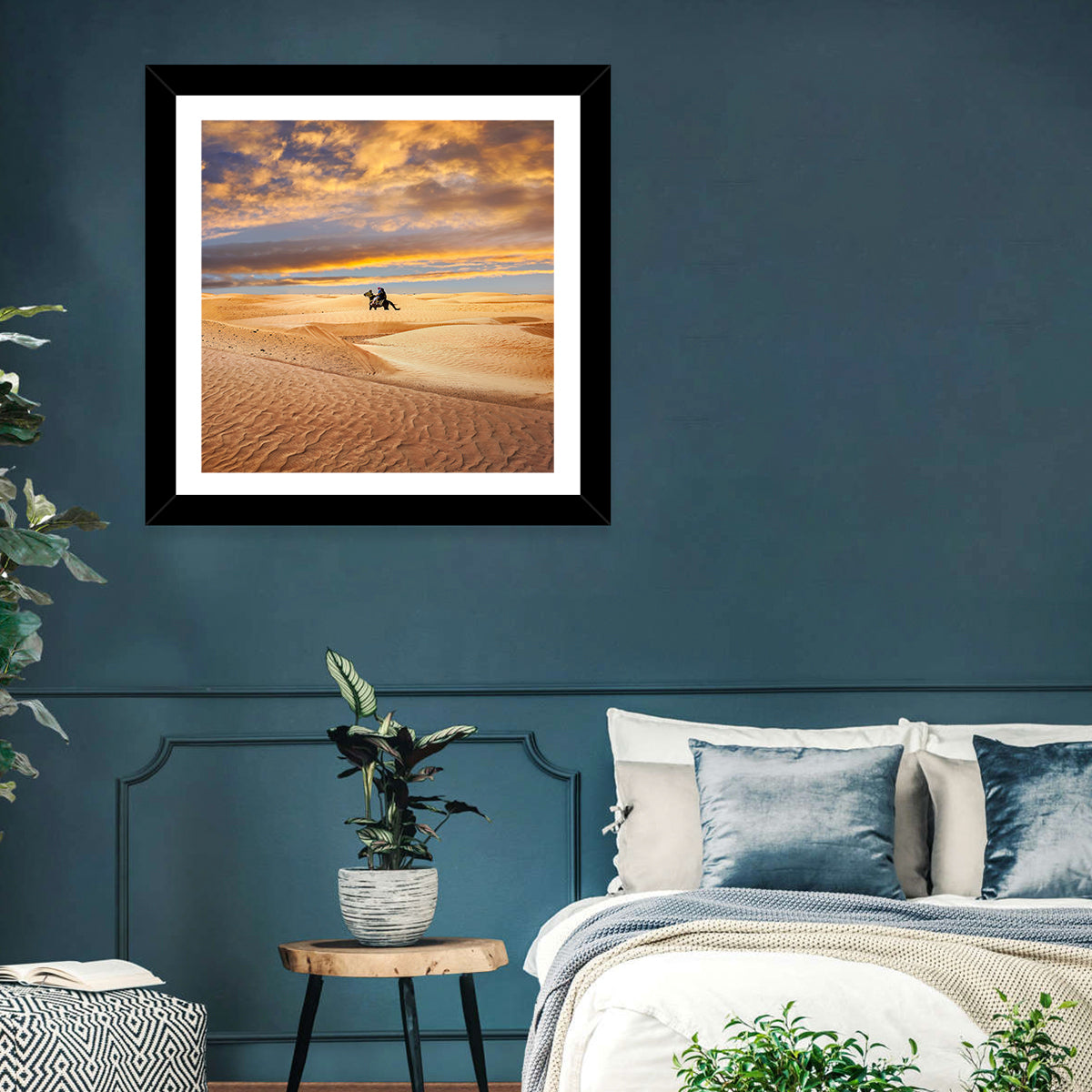 Sahara Desert Rider Wall Art