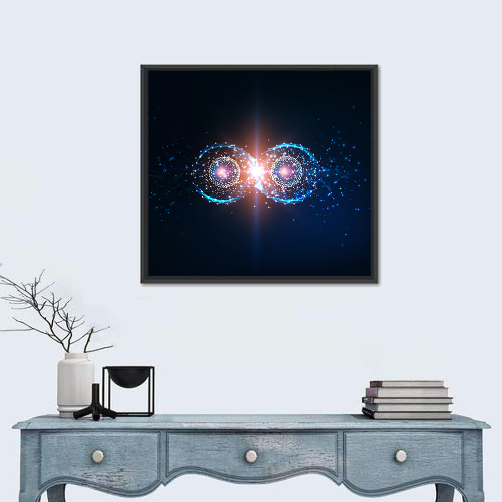 Polygonal Infinity Loop Wall Art