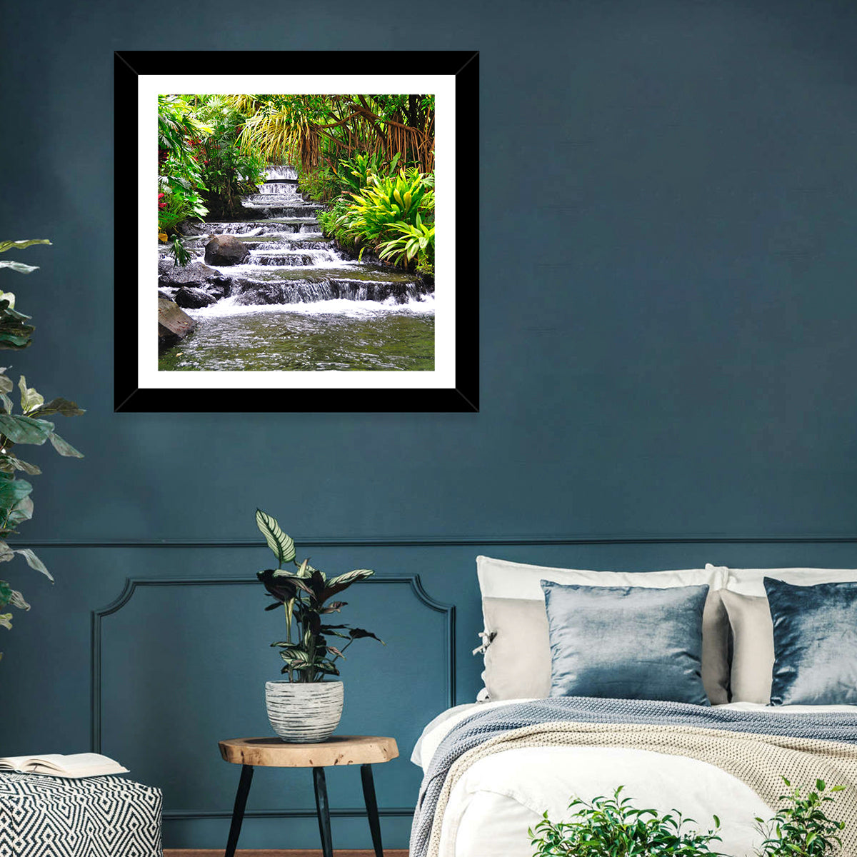 Tabacon Tiered Hot Springs Waterfall Wall Art