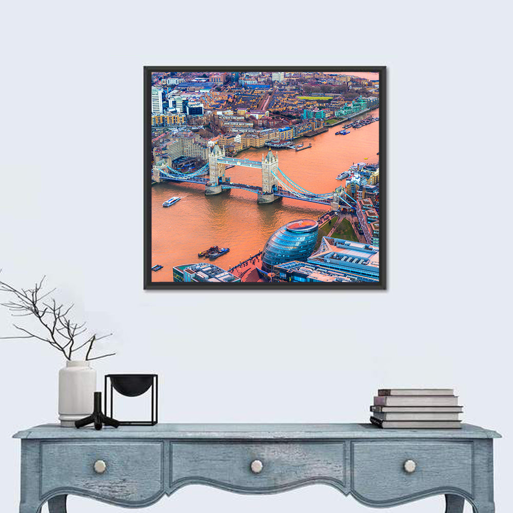 Tower Bridge Thames River Wall Art