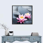 Pink Water Lilies Wall Art