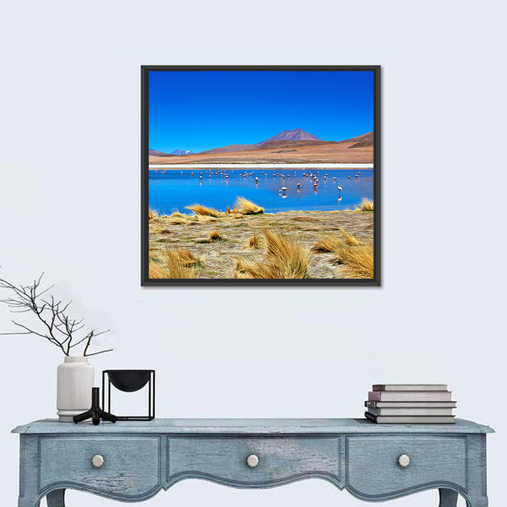 Laguna Flamingo Lake Wall Art