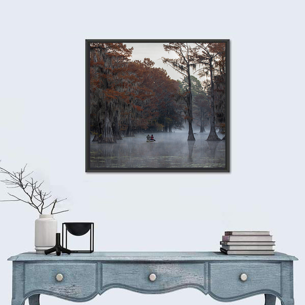 Caddo Lake Morning Mist Wall Art