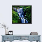 Tiered Waterfall in West Bengal Wall Art