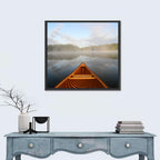 Cedar Canoe on Lake Ontario Wall Art