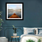 Cedar Canoe on Lake Ontario Wall Art
