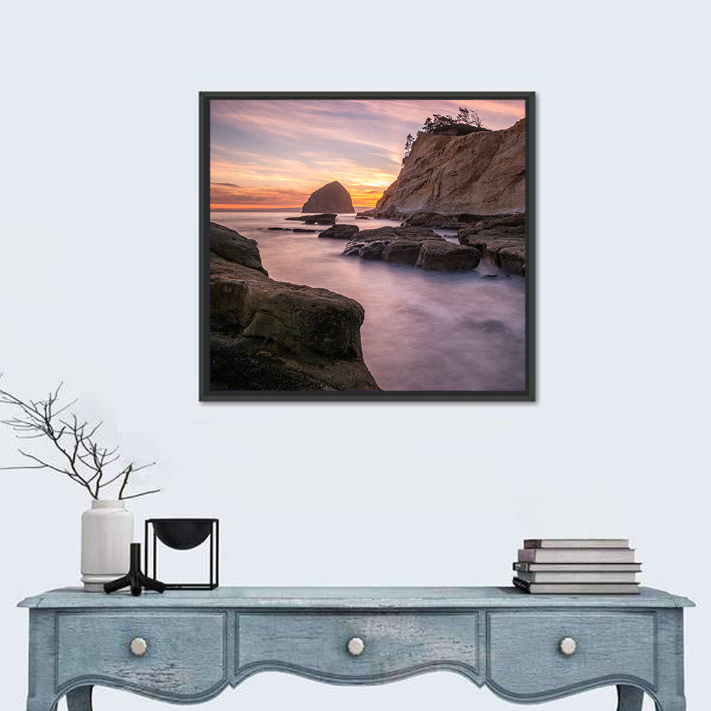 Haystack Rock at Cape Kiwanda Wall Art