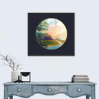 Spring Forest at Sunset Wall Art